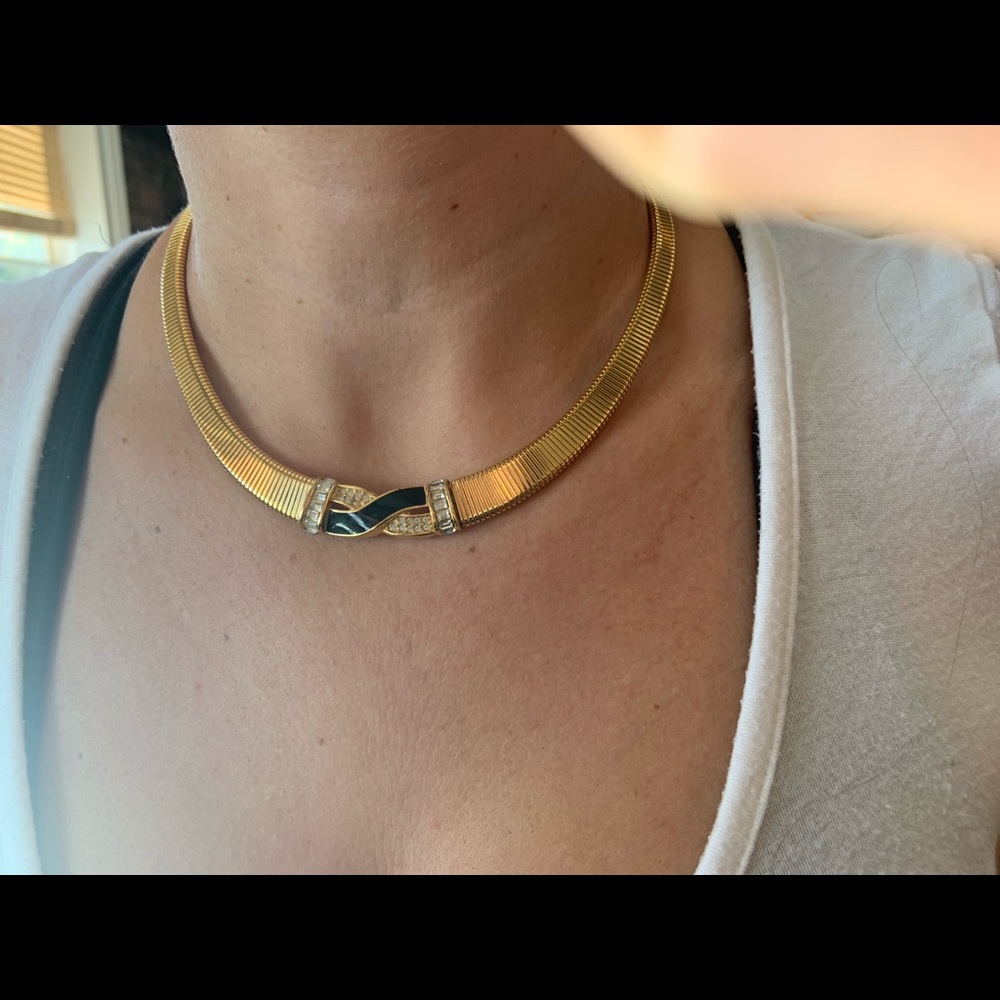 Christian Dior necklace and bracelet